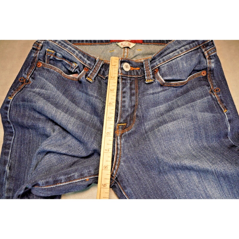 Lucky‎ Brand Womens Size 6/28 (28x32) Sofia Boot Cut Medium Wash Low Rise Jeans - Picture 8 of 11
